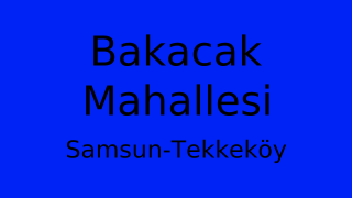 Bakacak Mahallesi Thumbnail