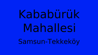 Kababürük Mahallesi Thumbnail