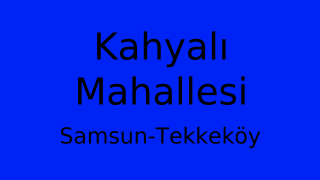 Kahyalı Mahallesi Thumbnail