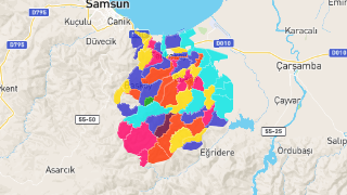 Samsun Tekkeköy'ün Mahalleleri, Nüfus Bilgileri, Haritalar ve İstatistikler Thumbnail