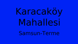 Karacaköy Mahallesi Thumbnail