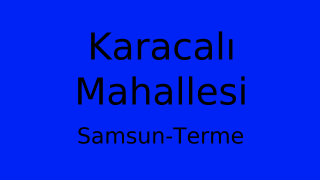 Karacalı Mahallesi Thumbnail