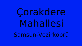 Çorakdere Mahallesi Thumbnail