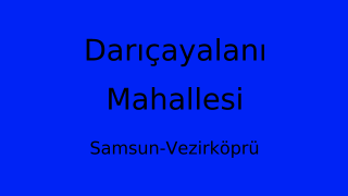 Darıçayalanı Mahallesi Thumbnail