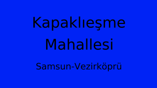 Kapaklıeşme Mahallesi Thumbnail