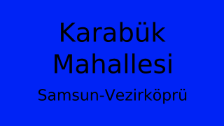Karabük Mahallesi Thumbnail