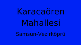 Karacaören Mahallesi Thumbnail