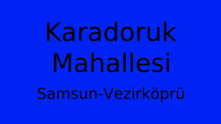 Karadoruk Mahallesi Thumbnail