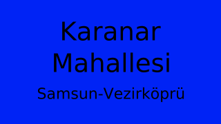 Karanar Mahallesi Thumbnail