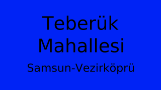 Teberük Mahallesi Thumbnail