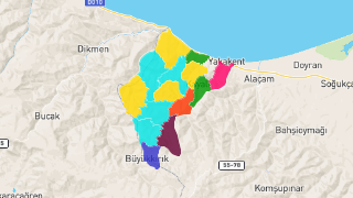 Samsun Yakakent'in Mahalleleri, Nüfus Bilgileri, Haritalar ve İstatistikler Thumbnail