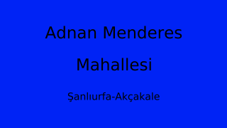 Adnan Menderes Mahallesi Thumbnail
