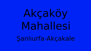 Akçaköy Mahallesi Thumbnail