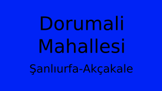 Dorumali Mahallesi Thumbnail