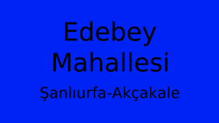 Edebey Mahallesi Thumbnail
