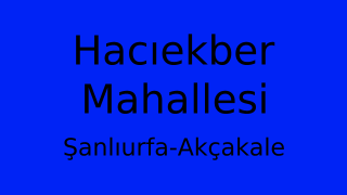 Hacıekber Mahallesi Thumbnail