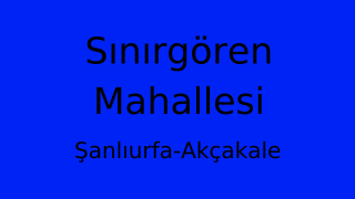 Sınırgören Mahallesi Thumbnail