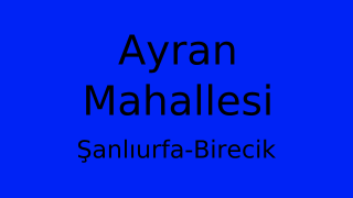 Ayran Mahallesi Thumbnail