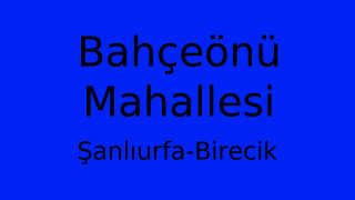 Bahçeönü Mahallesi Thumbnail