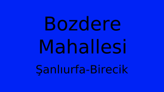 Bozdere Mahallesi Thumbnail