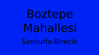 Boztepe Mahallesi Thumbnail