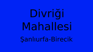 Divriği Mahallesi Thumbnail