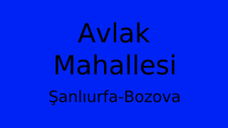 Avlak Mahallesi Thumbnail