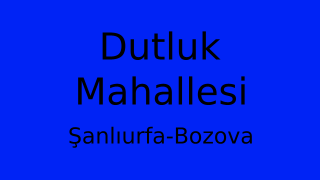 Dutluk Mahallesi Thumbnail