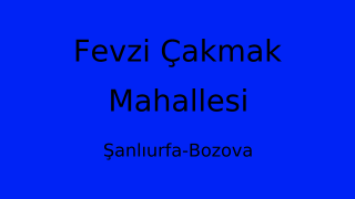 Fevzi Çakmak Mahallesi Thumbnail