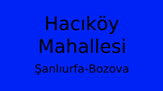 Hacıköy Mahallesi Thumbnail