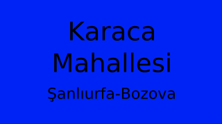 Karaca Mahallesi Thumbnail