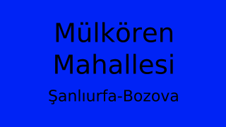 Mülkören Mahallesi Thumbnail