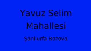 Yavuz Selim Mahallesi Thumbnail