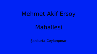 Mehmet Akif Ersoy Mahallesi Thumbnail