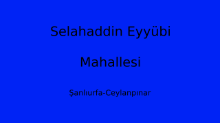 Selahaddin Eyyübi Mahallesi Thumbnail