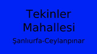 Tekinler Mahallesi Thumbnail