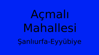 Açmalı Mahallesi Thumbnail