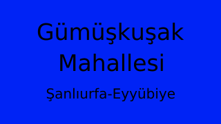 Gümüşkuşak Mahallesi Thumbnail