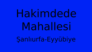 Hakimdede Mahallesi Thumbnail