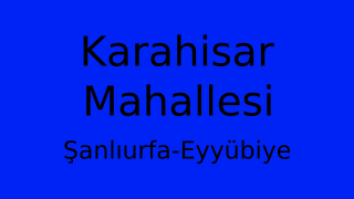 Karahisar Mahallesi Thumbnail
