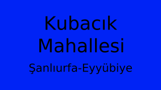 Kubacık Mahallesi Thumbnail