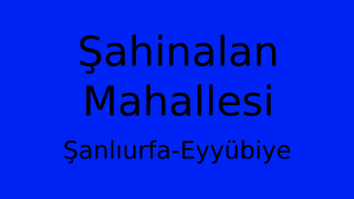 Şahinalan Mahallesi Thumbnail