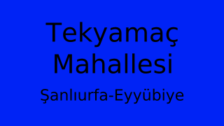 Tekyamaç Mahallesi Thumbnail