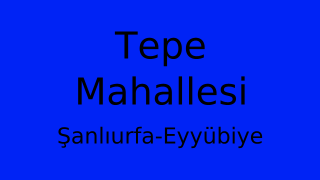 Tepe Mahallesi Thumbnail