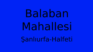 Balaban Mahallesi Thumbnail