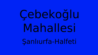 Çebekoğlu Mahallesi Thumbnail