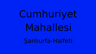 Cumhuriyet Mahallesi Thumbnail