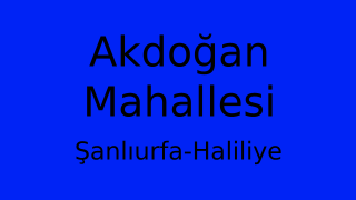 Akdoğan Mahallesi Thumbnail