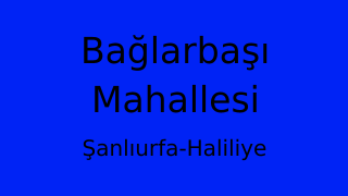 Bağlarbaşı Mahallesi Thumbnail