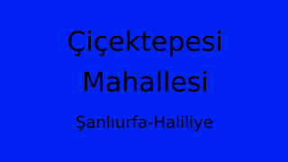 Çiçektepesi Mahallesi Thumbnail